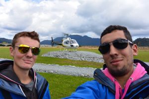 Heli trip in Franz Josef